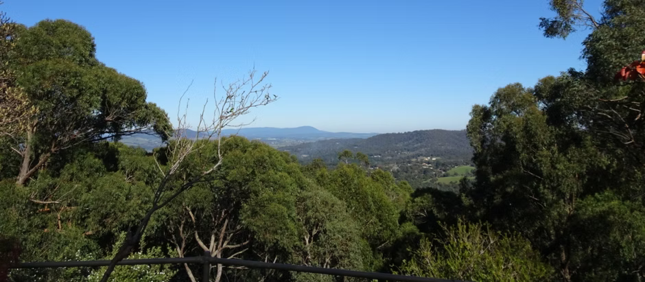 Breathtaking Yarra Valley views at Earth Aya Energy Reiki studio, Healesville
