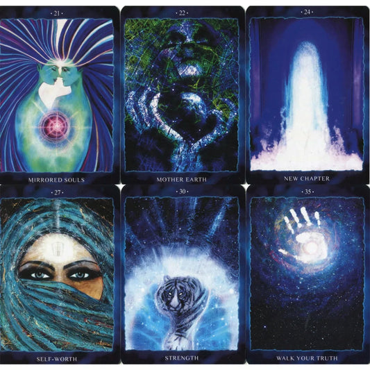 Cosmic Reading Cards - Soul Activation Oracle for Inner Wisdom and Healing image 1
