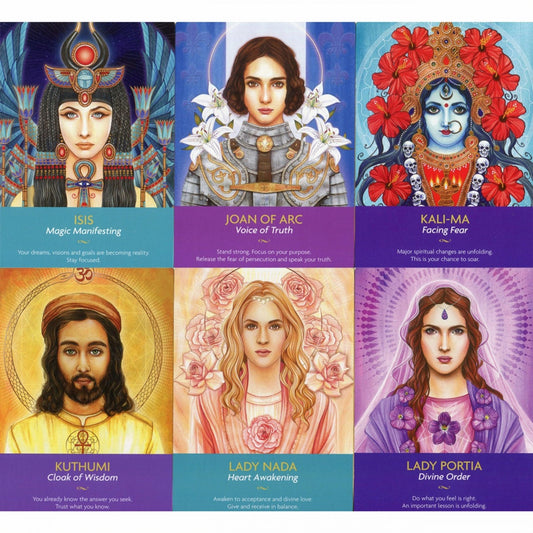 Keepers of the Light Oracle Cards | Connect with Ascended Masters and Deities image 2