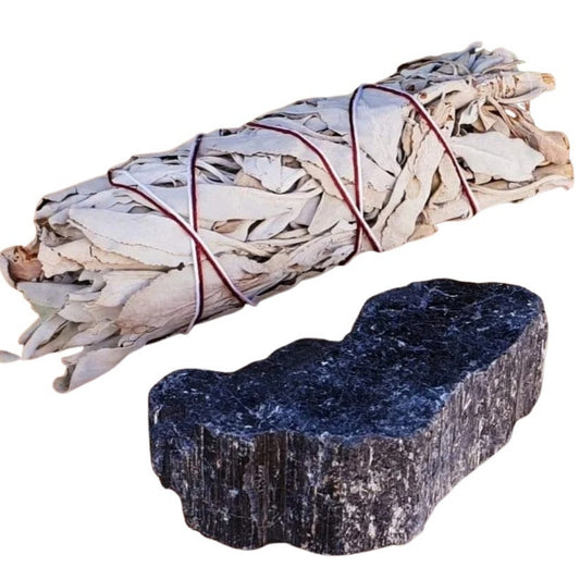 Energy Protection and Sage Smudge Cleansing Kit image 0
