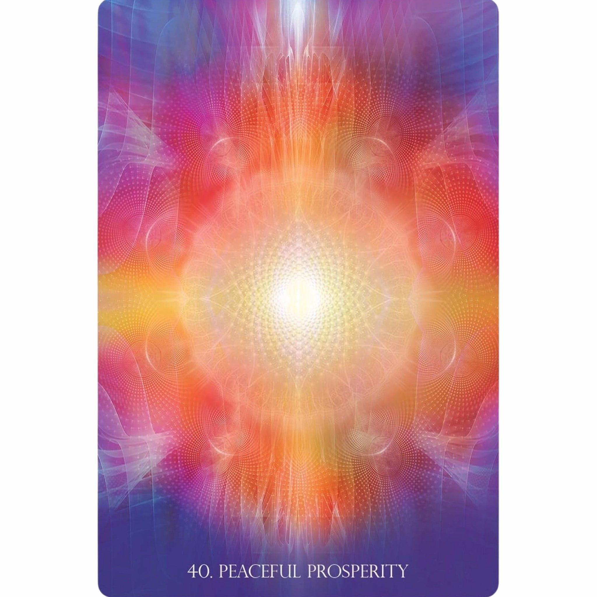 A beautifully illustrated oracle card from The Angelic Lightwork Healing Oracle by Alana Fairchild