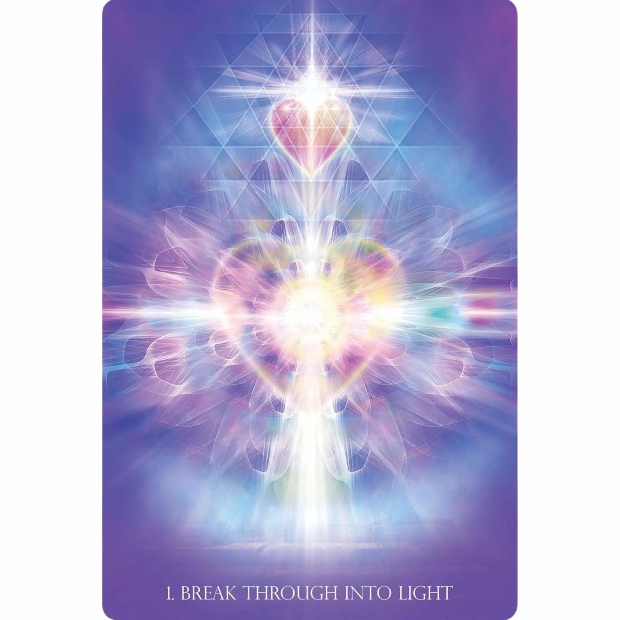 A beautifully illustrated oracle card from The Angelic Lightwork Healing Oracle by Alana Fairchild 4