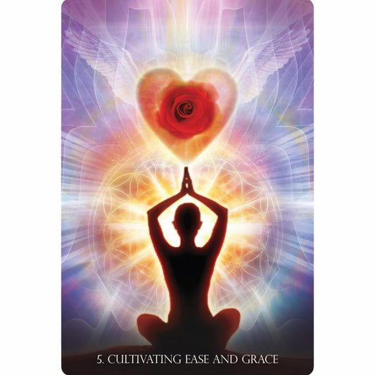 A beautifully illustrated oracle card from The Angelic Lightwork Healing Oracle by Alana Fairchild 5