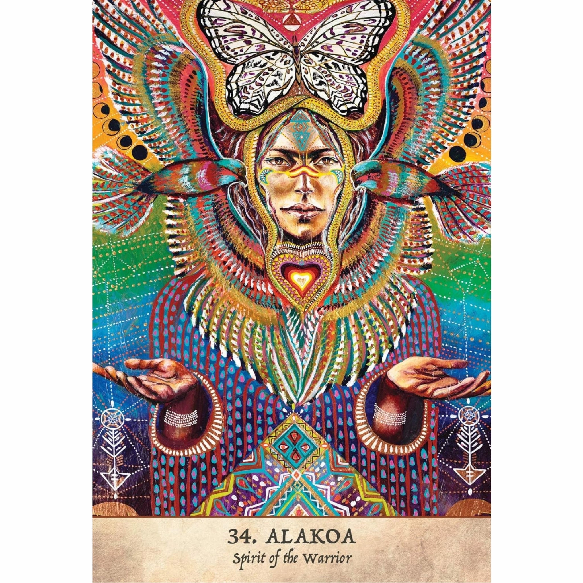 A card from the Earth Warrior Oracle by Alana Fairchild, showcasing visionary artwork & powerful spiritual energy. 7