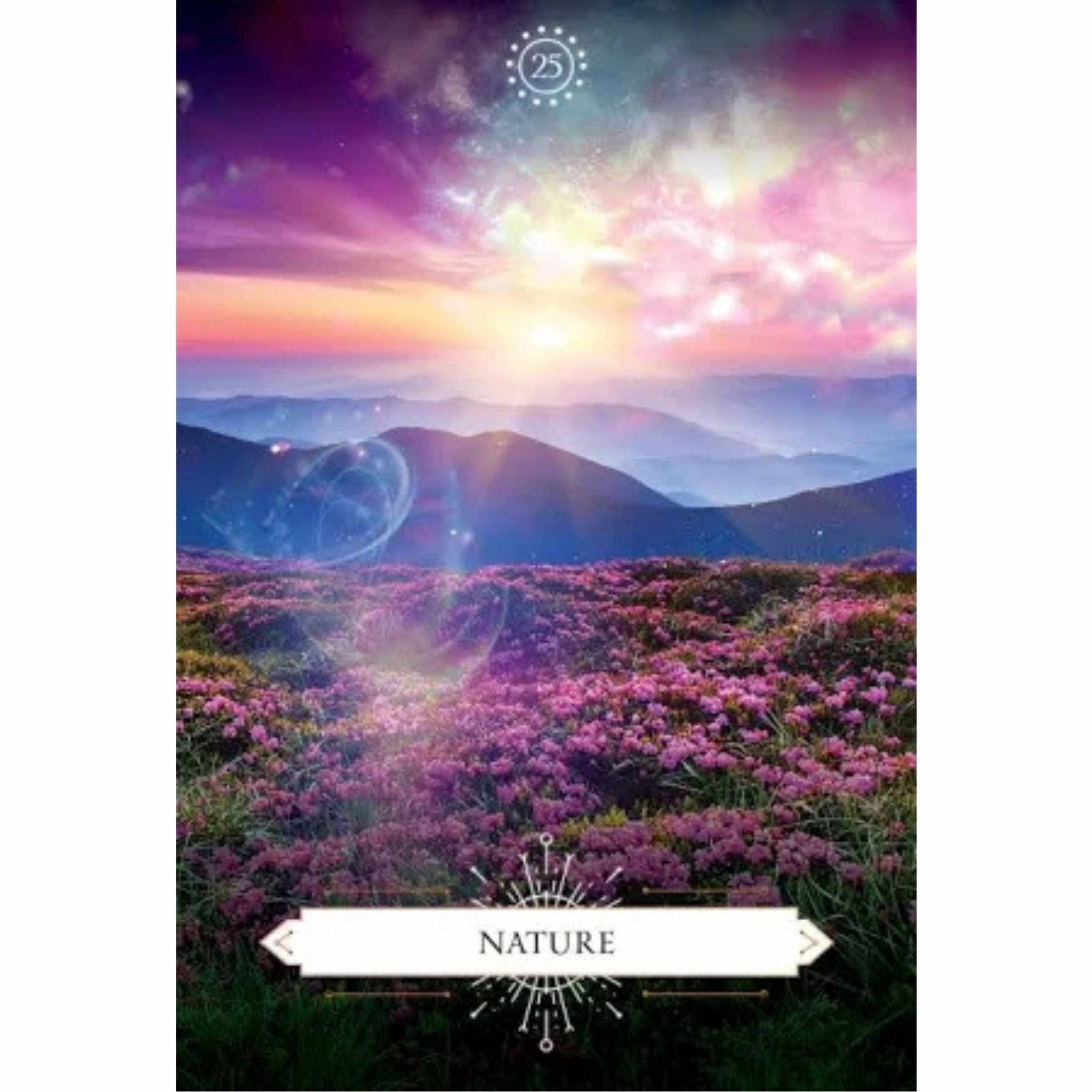 A card from the Psychic Reading Cards deck by Debbie Malone.