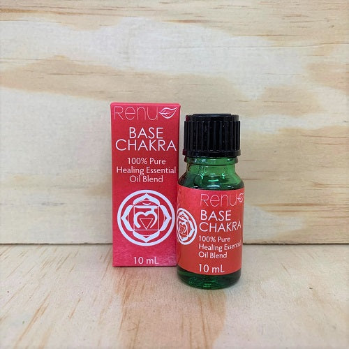 Base Chakra Essential Oil – Grounding and Stability Blend for Root Chakra Healing