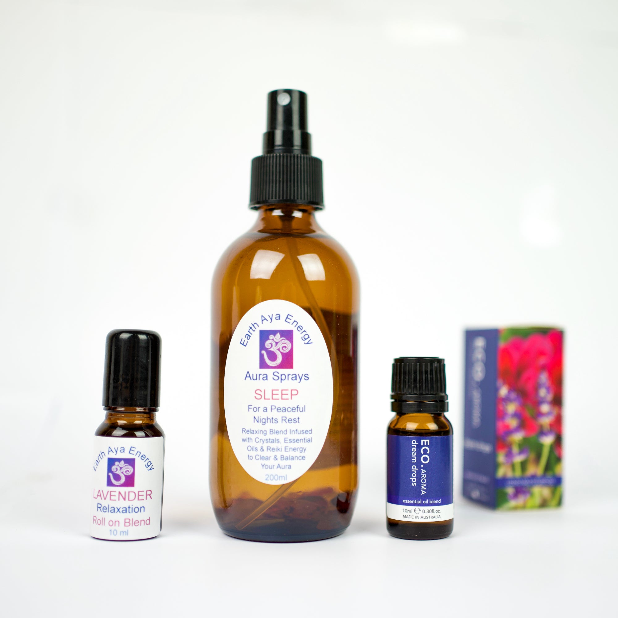 Earth Aya Energy gift shop — Reiki infused aura sprays, sleep spray and essential oil blends, Healesville Yarra Valley
