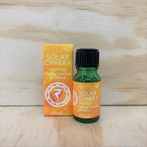 Solar Plexus Chakra Essential Oil – Confidence & Personal Power Blend for Balance