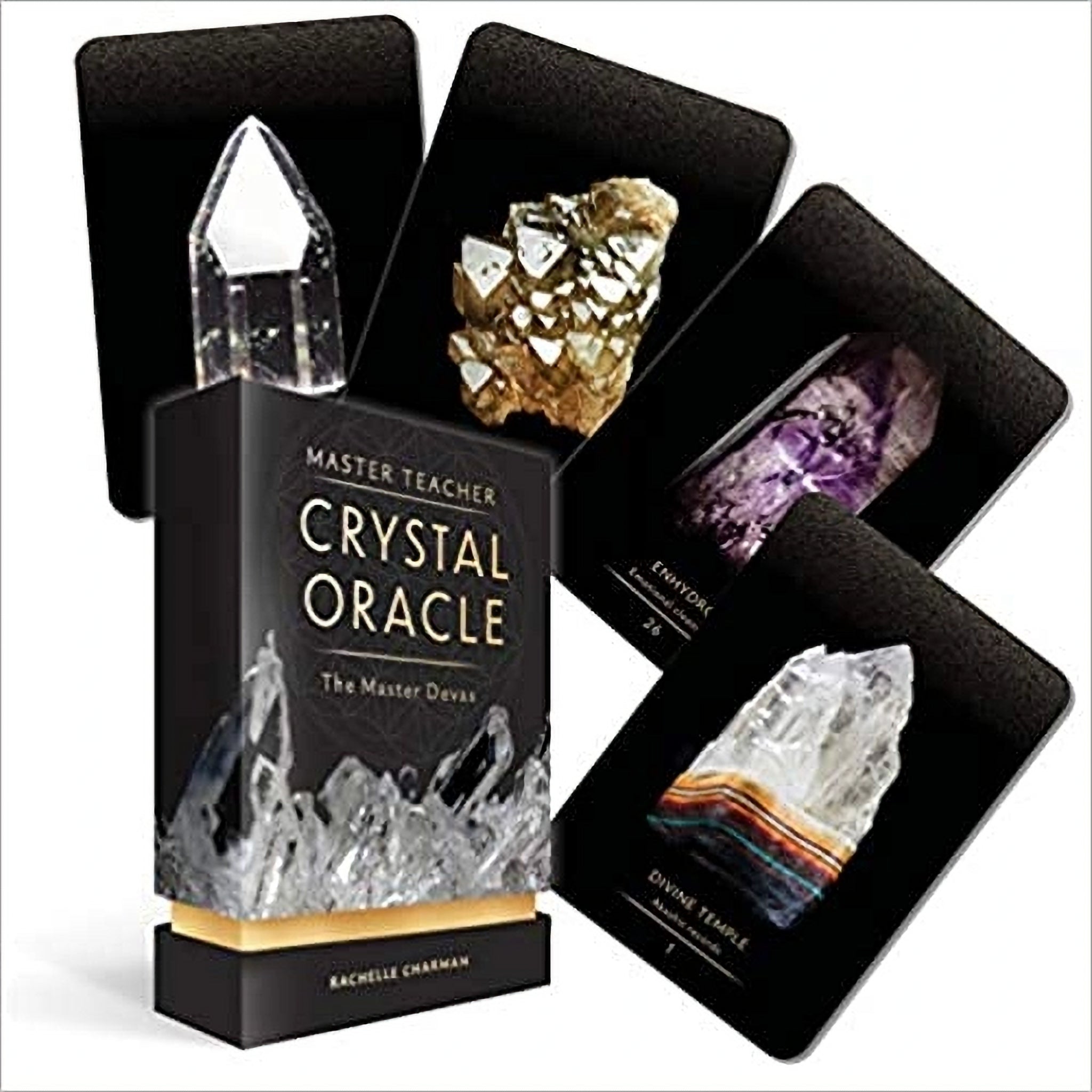 The Master Teacher Crystal Oracle featuring sacred crystal energy and divine guidance.