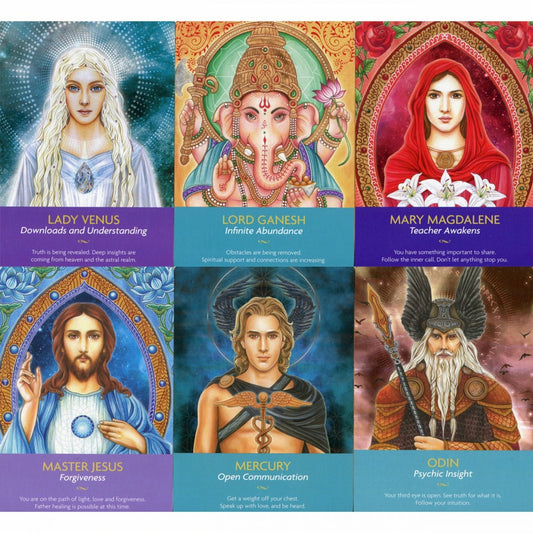 Keepers of the Light Oracle Cards | Connect with Ascended Masters and Deities image 1